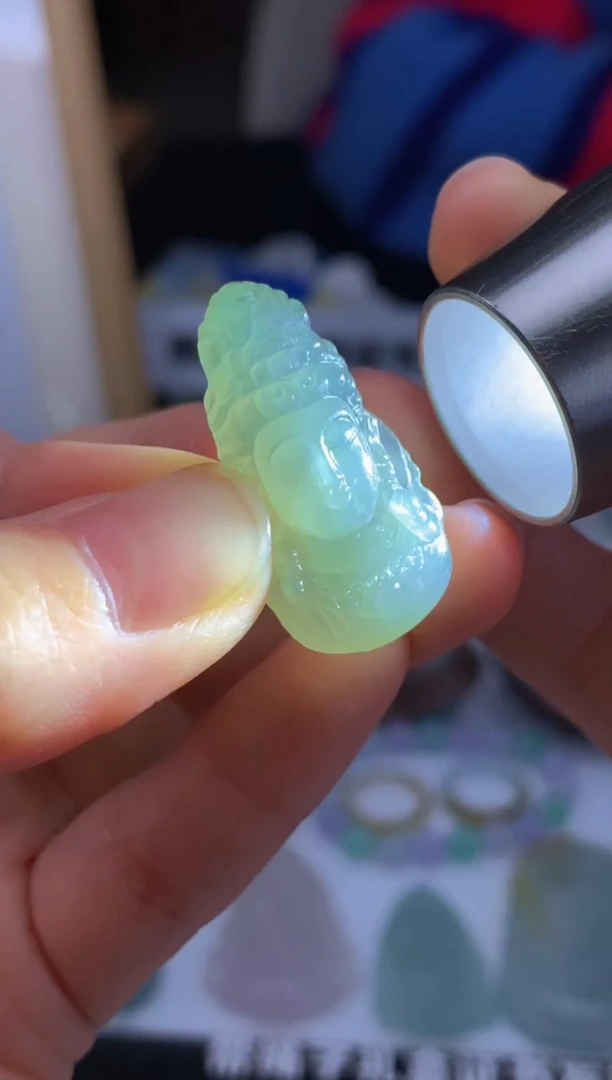 【闪购商品】定制翡翠未镶嵌吊坠-86951