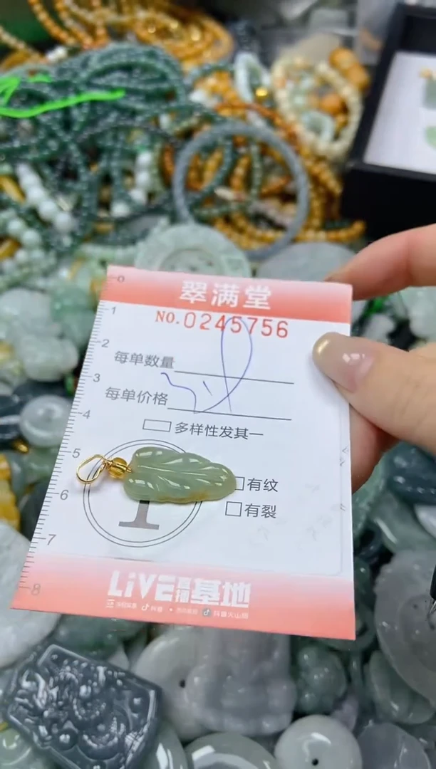 颈饰未镶嵌翡翠闪购0245756