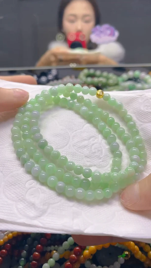 颈饰未镶嵌翡翠6MM