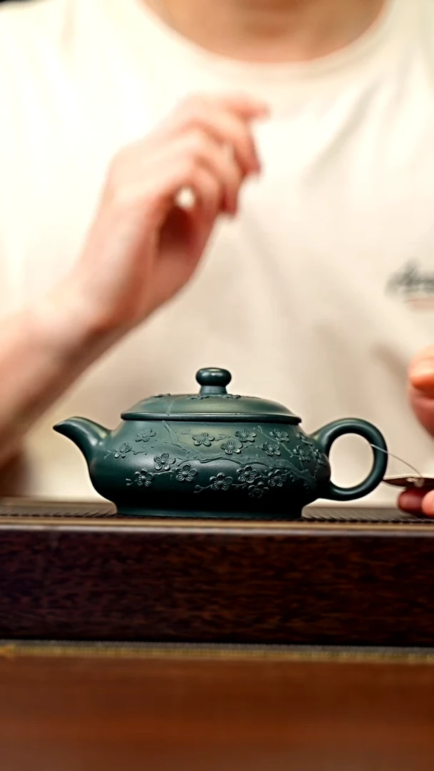 茶壶紫砂宜兴原矿 半手工 紫砂壶容量220CC