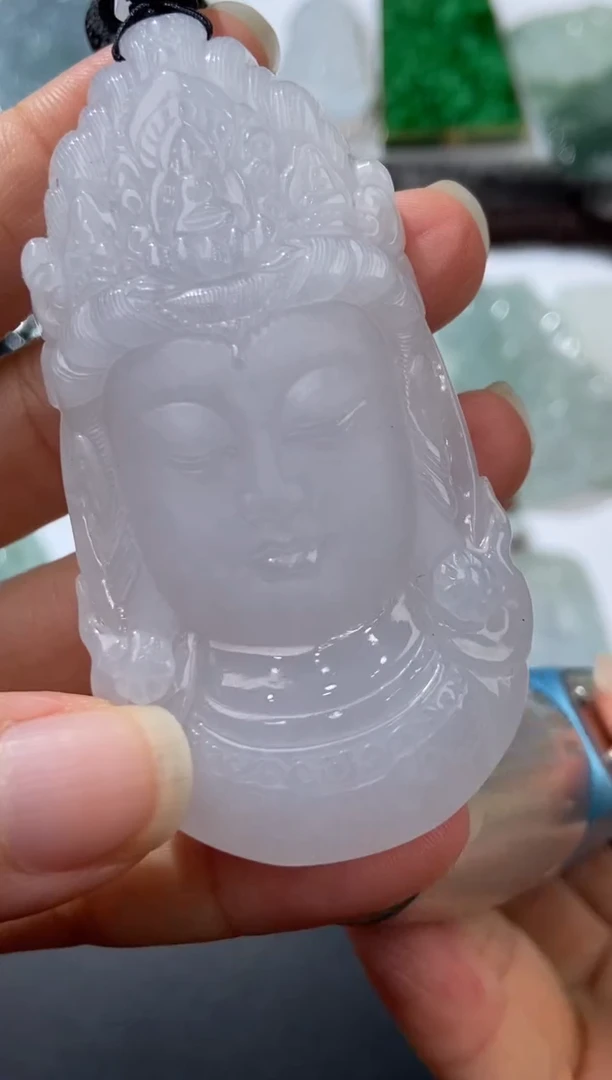 未镶嵌挂件翡翠379528   多人