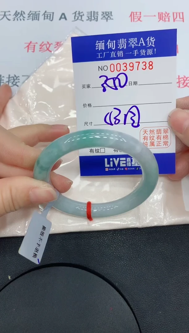 未镶嵌手镯翡翠9738缅甸翡翠手镯