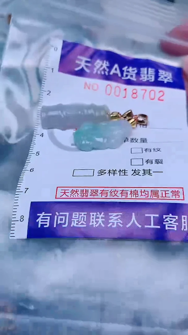 吊坠(不含链)未镶嵌翡翠1