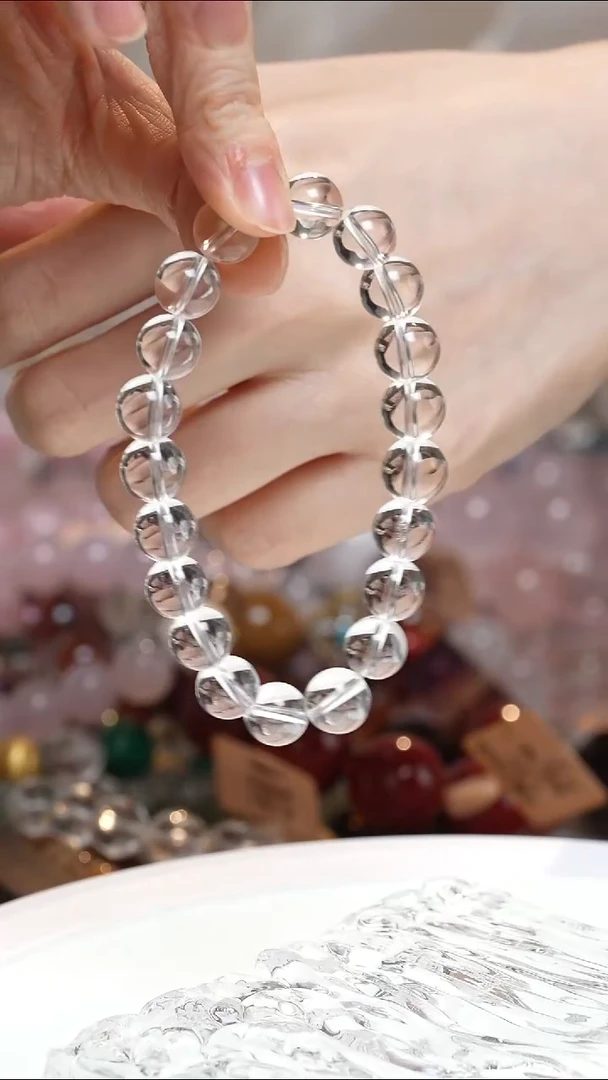 未镶嵌手串水晶白水晶手串·YY0025SEP12L034