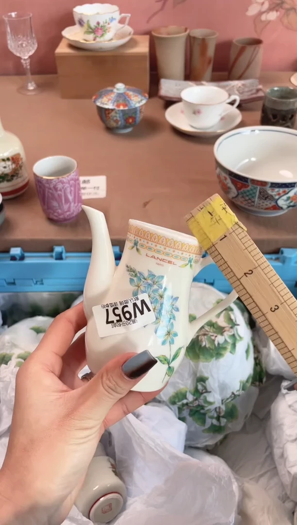 瓷片钟*?瓷器瓷器W957