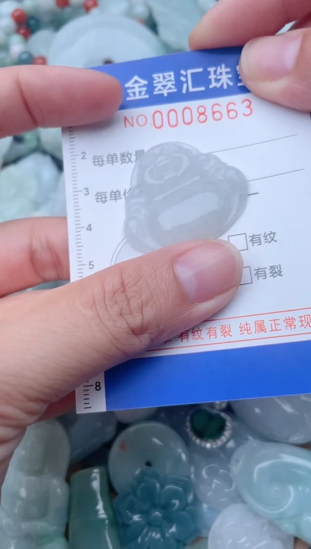 颈饰未镶嵌翡翠8663