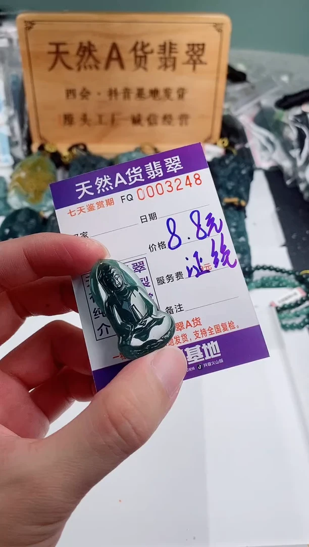 颈饰未镶嵌翡翠8.8