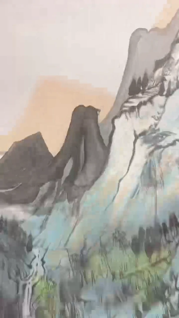 国画李纲-8平尺-山水国画