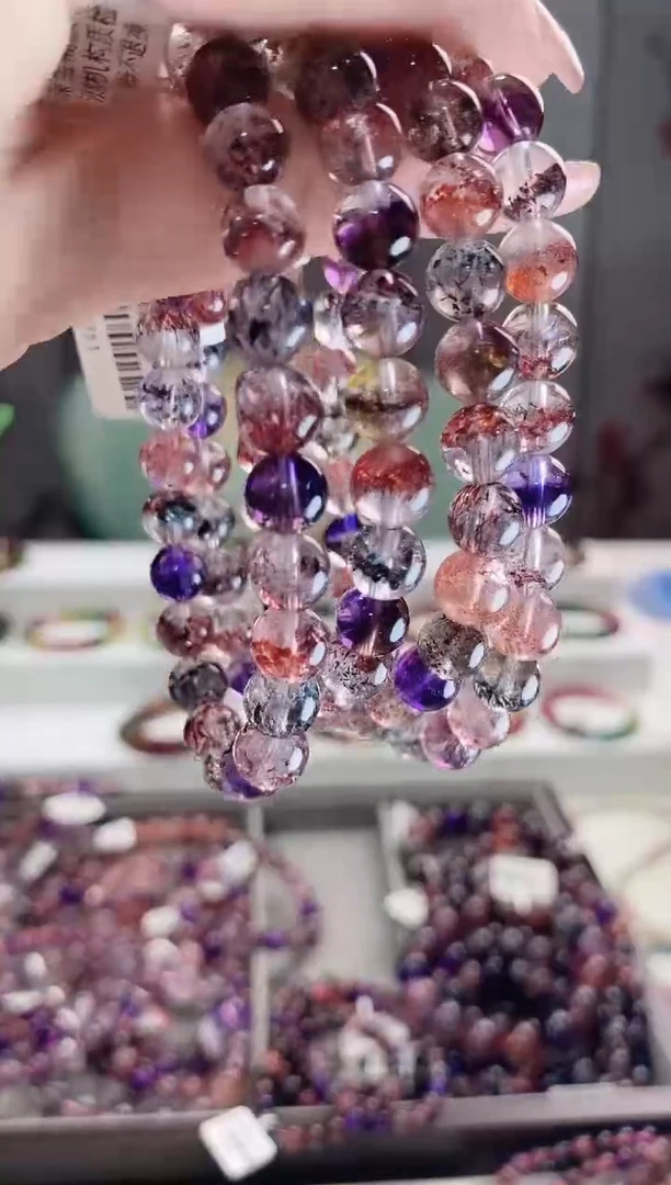 【闪购商品】水晶手链未镶嵌7.5mm多人多样性发其一