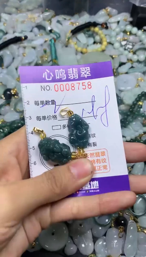 【闪购商品】翡翠颈饰未镶嵌闪购008758