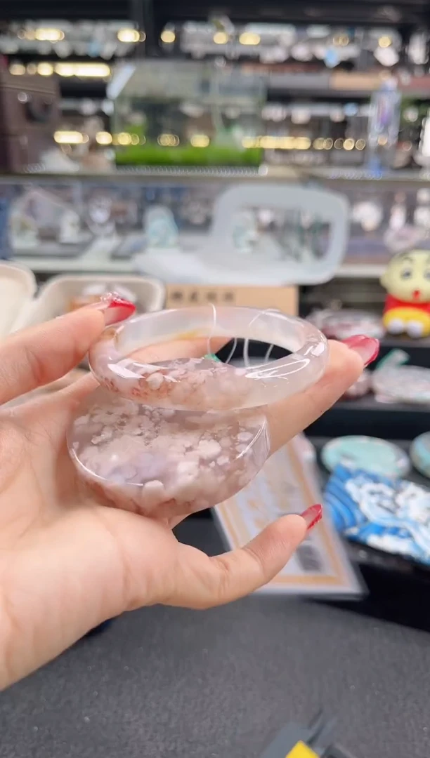 未镶嵌手镯石英质玉58圈口 （赠品镯心）36749600