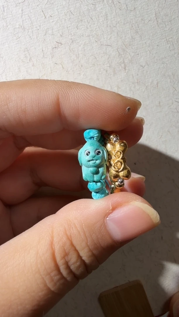 未镶嵌绿松石戒指绿松石戒指