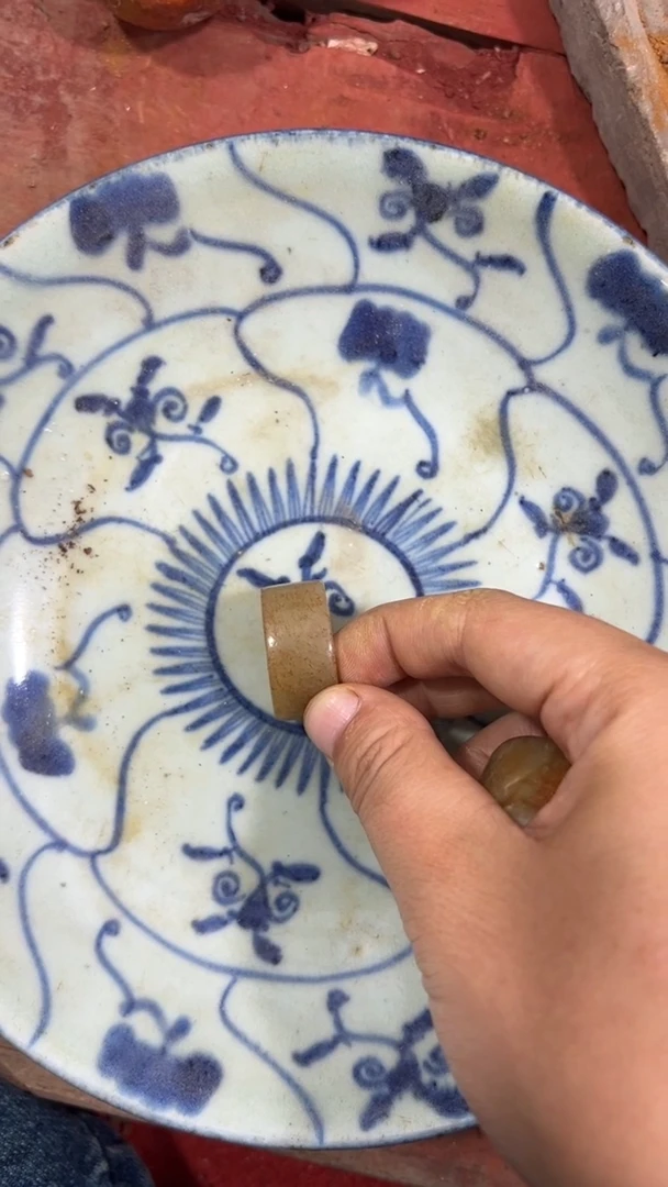 瓷片手工，手绘，瓷器1