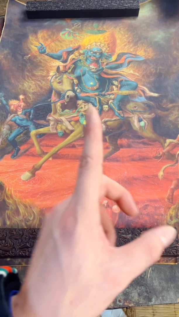 卷轴画刘洋画院瑞哥专属AA103