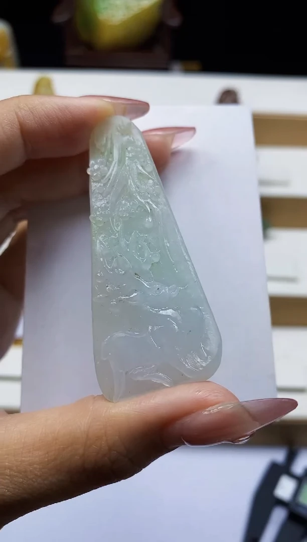 定制翡翠未镶嵌翡翠A货