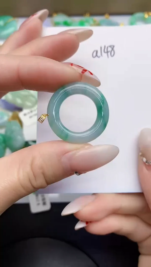 【闪购商品】翡翠颈饰18K金镶嵌00000000000