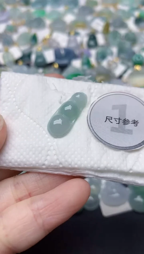 颈饰未镶嵌翡翠天然缅甸A货翡翠