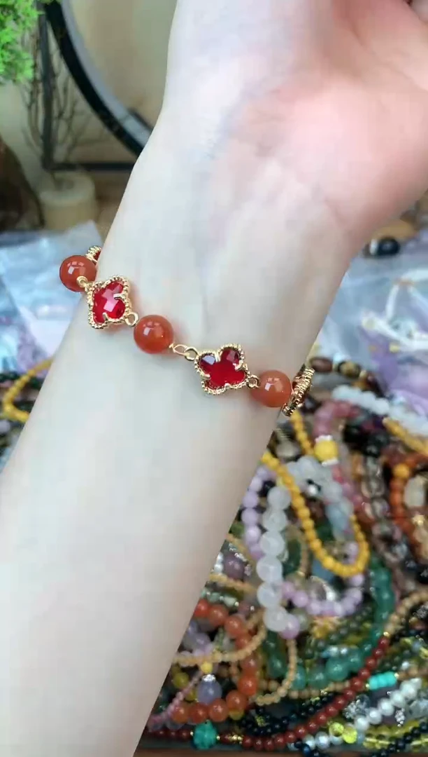 【闪购商品】玛瑙手饰未镶嵌454手串