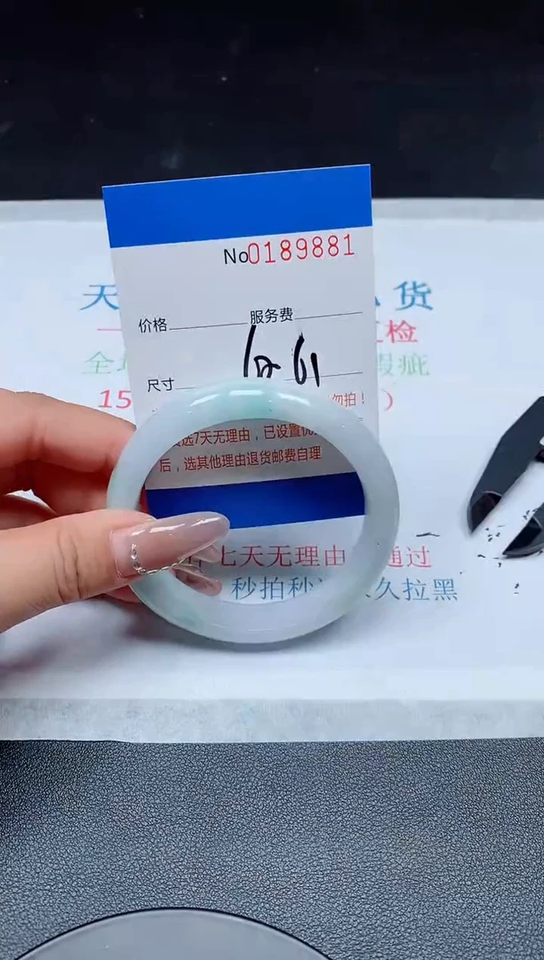 未镶嵌手镯翡翠A货翡翠189881