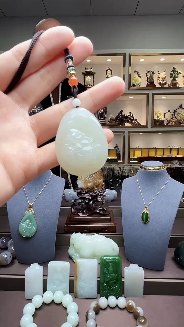 【闪购商品】和田玉挂件未镶嵌苏