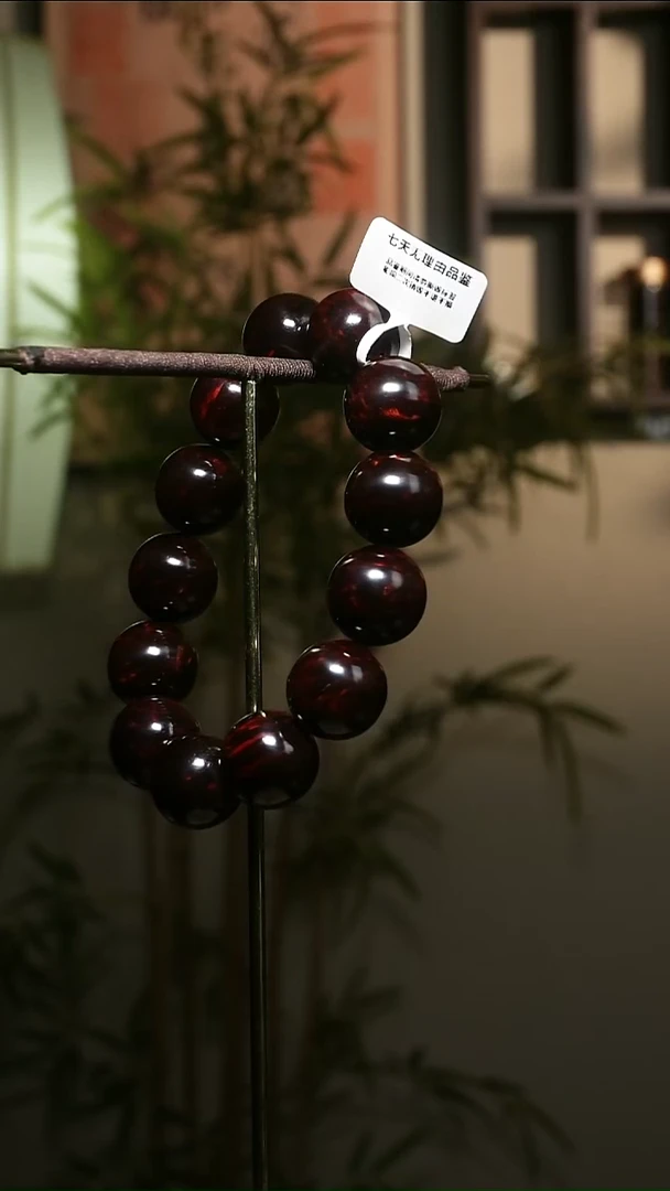 降真香手串/手链海南红降1.8cm55克