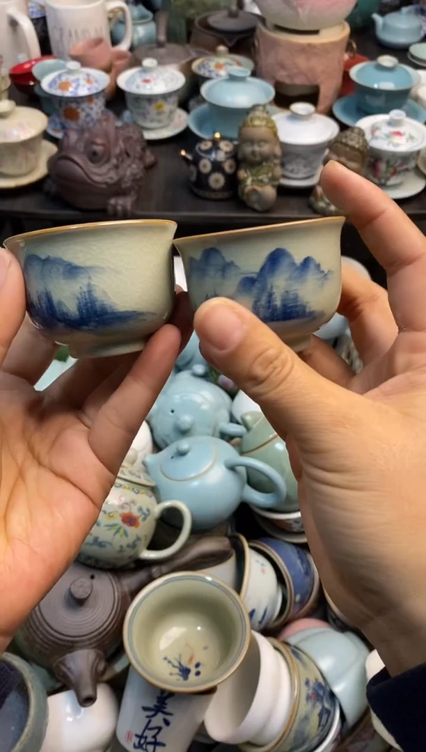 高端 茶壶 茶杯 茶具 轻轻微瑕