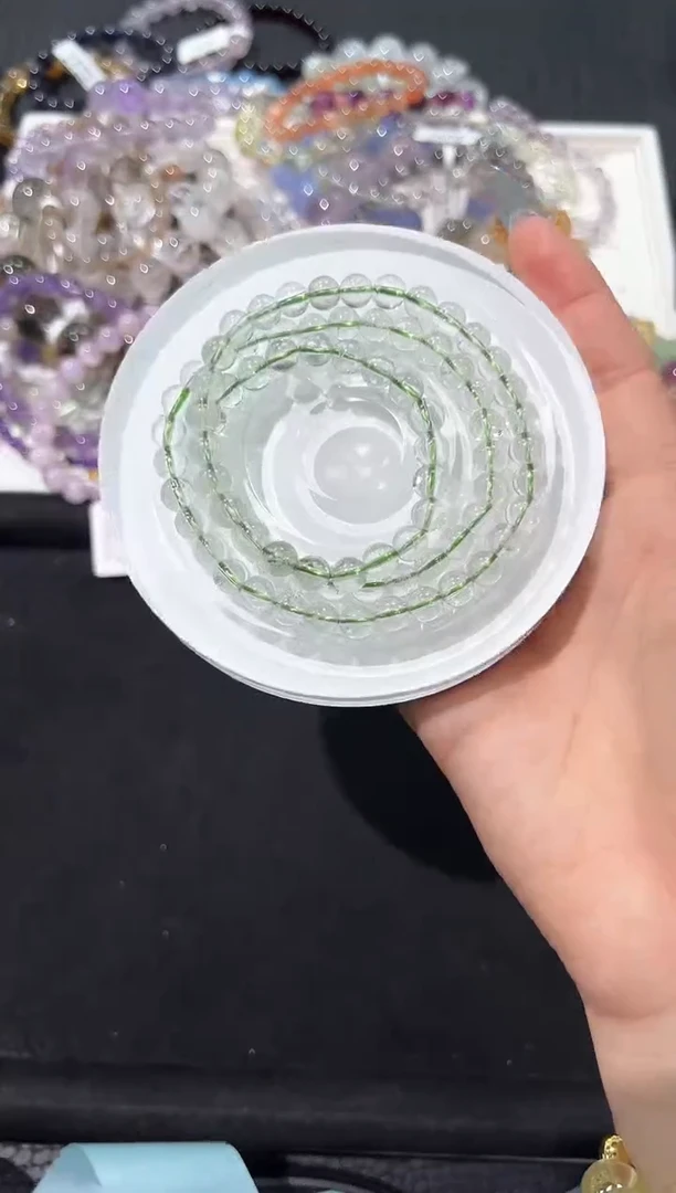 水晶手串未镶嵌75m多样性发其一【1条】默认微瑕