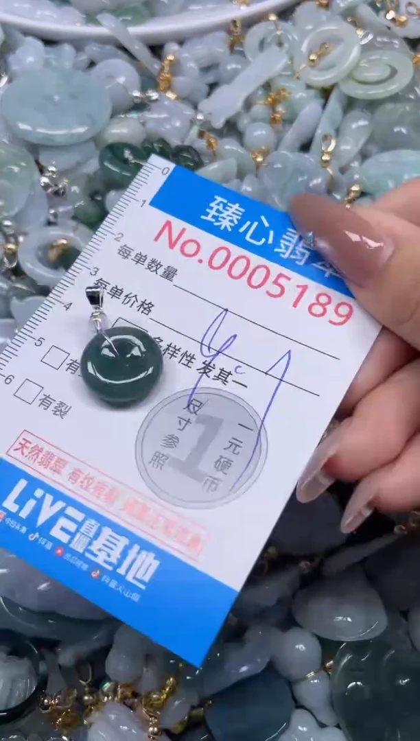 颈饰未镶嵌翡翠5189