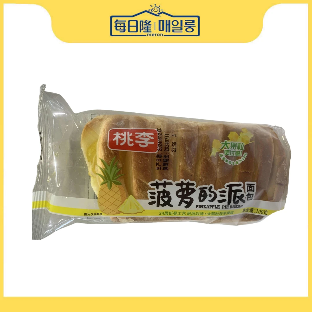桃李菠萝的派面包100g