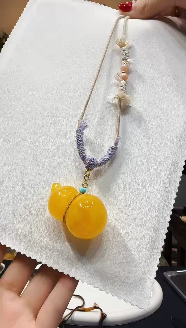 未镶嵌手链和田玉葫芦项链