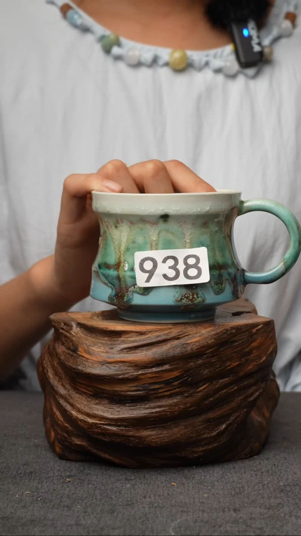 杯子938景德镇手创颜色釉杯（食品级）