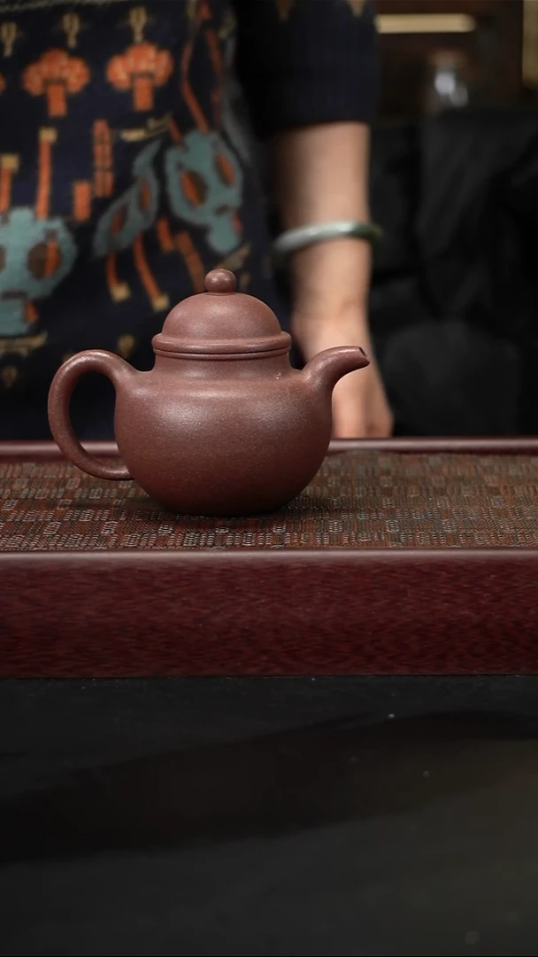 茶壶紫砂XL天青掇球