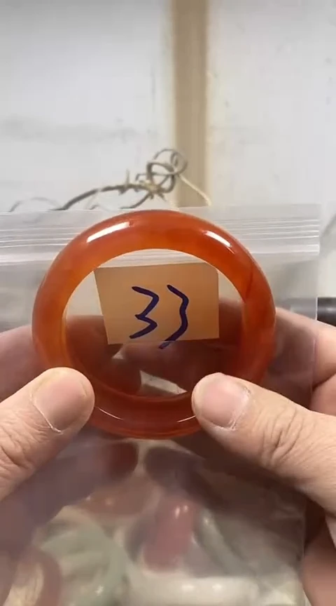 【闪购商品】玛瑙/玉髓手镯未镶嵌58+33