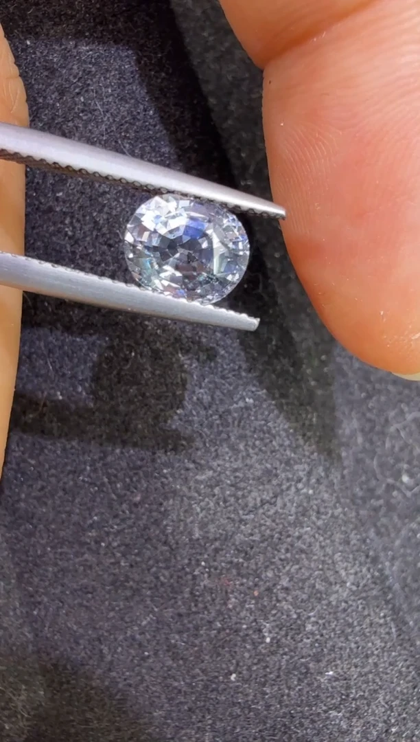 未镶嵌定制定制尖晶石天然灰武士2.04克拉国际证书