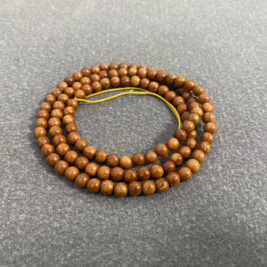 A1295 库克6mm 108+6颗手串 甲皮色油性好A货