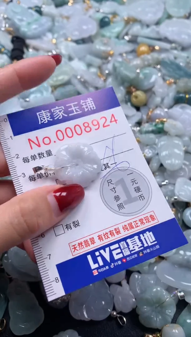 颈饰未镶嵌翡翠8924