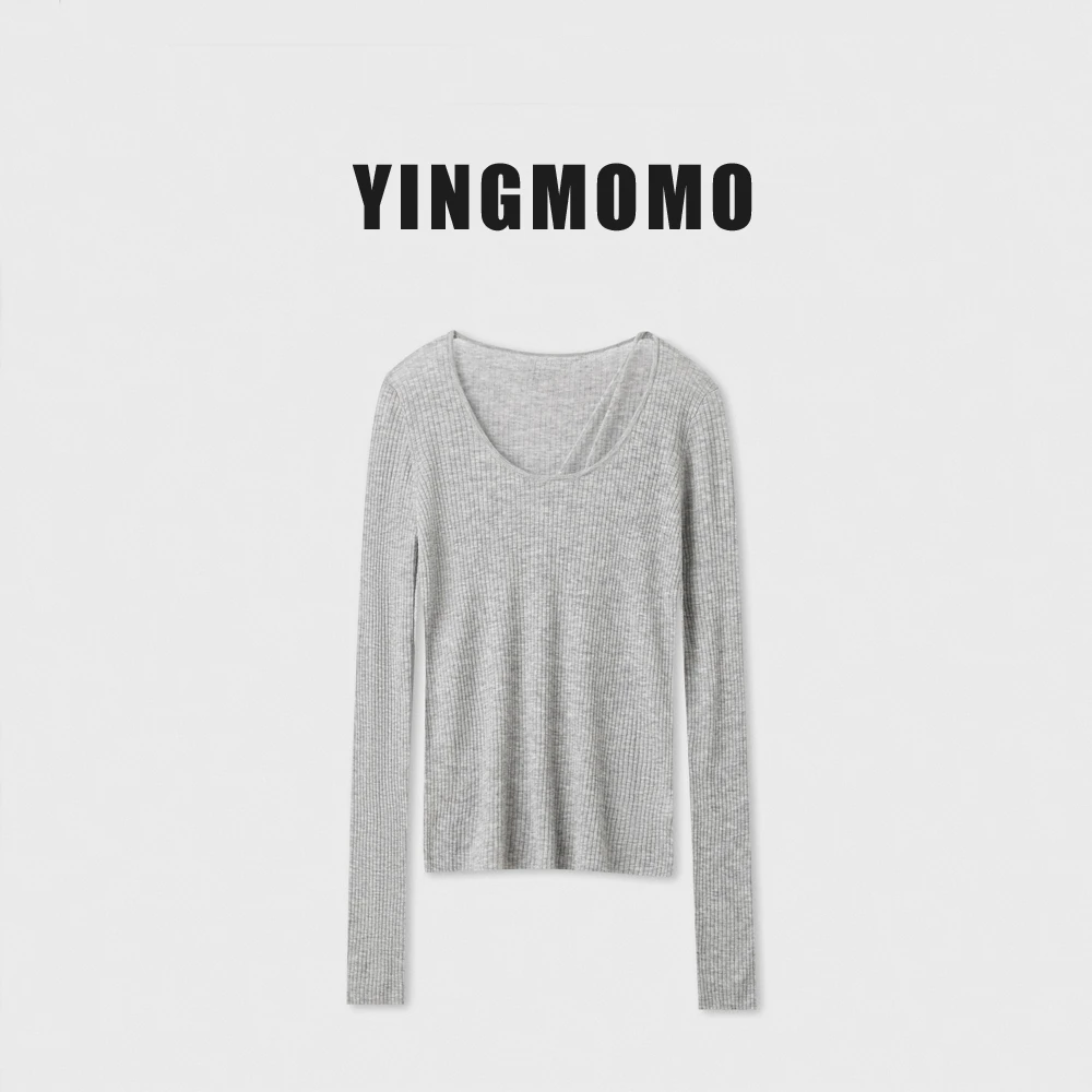 【YINGMOMO】影哥「云朵衫」100% 超细水溶羊毛织衫优雅舒适显瘦不扎