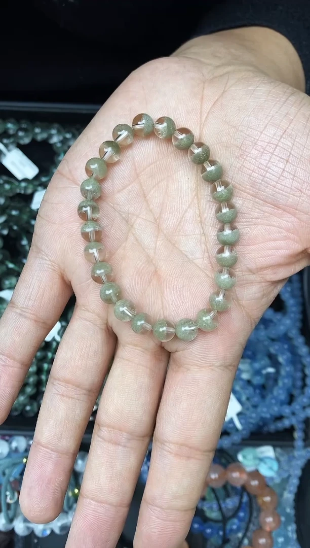 未镶嵌手链水晶一*糖抹茶幽灵7+