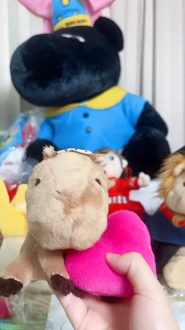 毛绒玩具清样 公仔2个