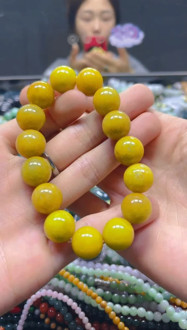 颈饰未镶嵌翡翠13MM