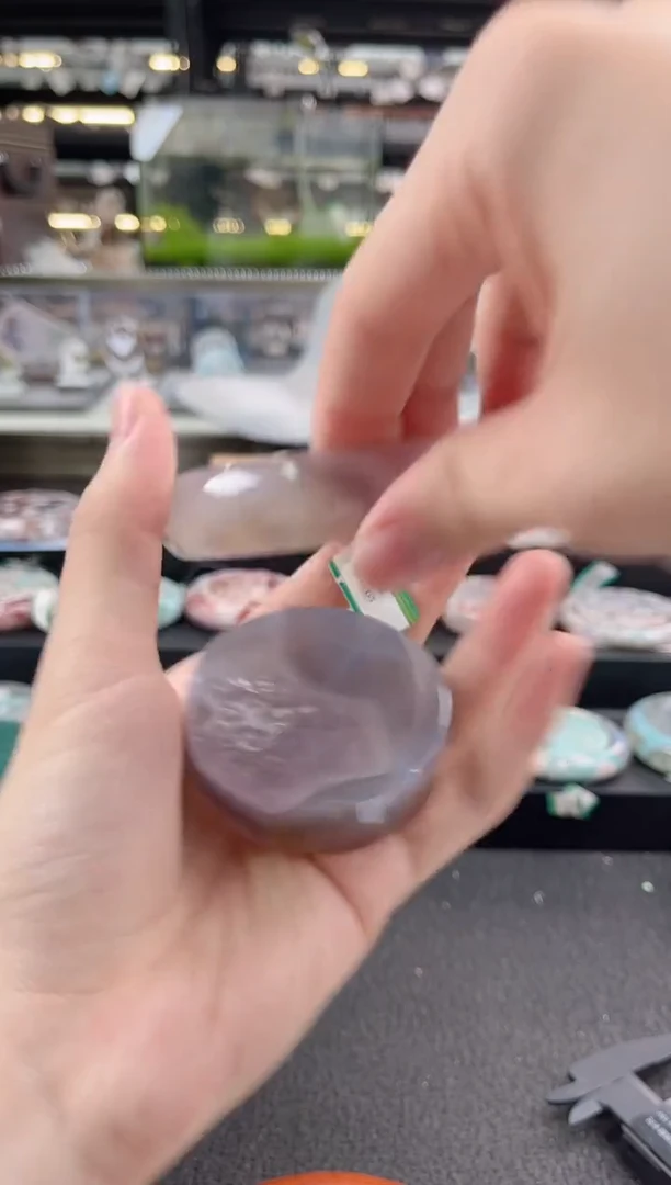 未镶嵌手镯石英质玉瑾圈口（赠品镯心）
