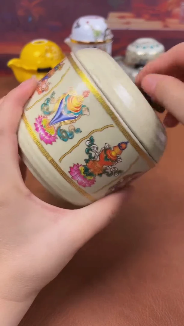 陶瓷茶具摆件旅行套组