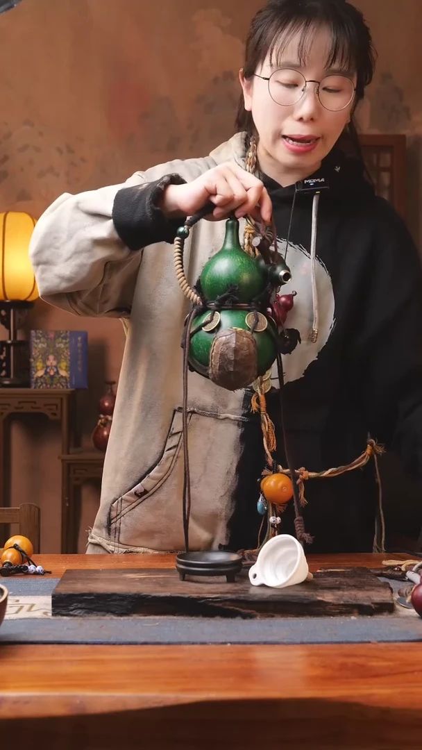 【闪购商品】91号精品大漆葫芦防腐防渗装水茶酒