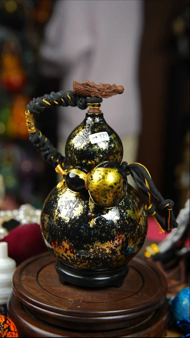 322号600ml左右非遗大漆酒葫芦