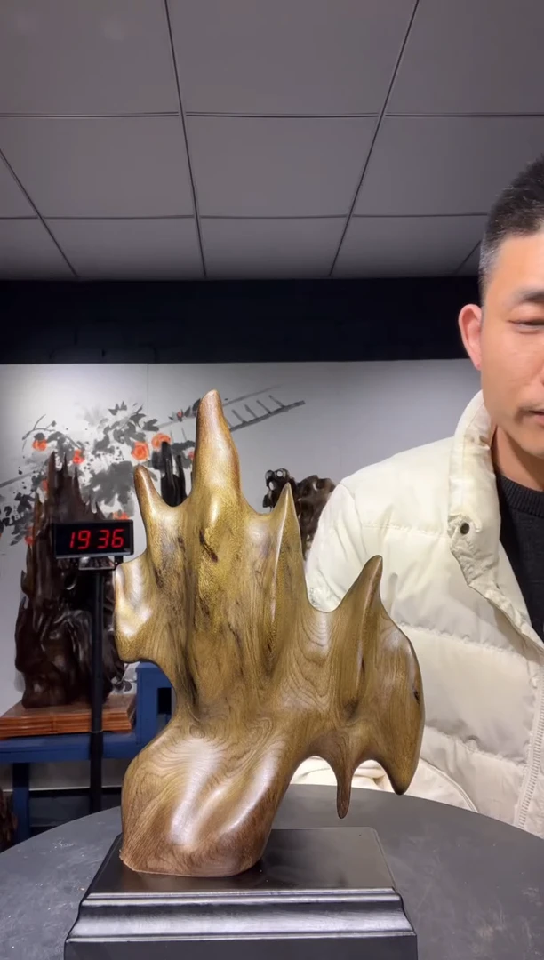 【闪购商品】金丝楠木雕金丝楠木工艺品摆件