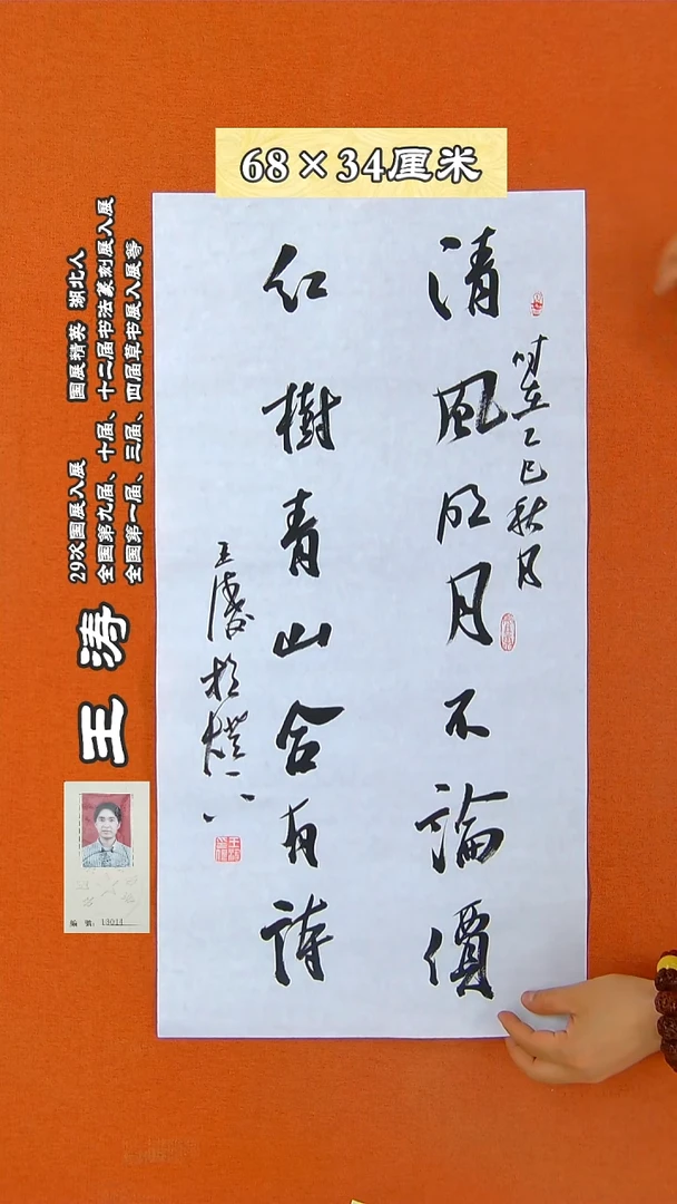 书法22R王涛书法作品