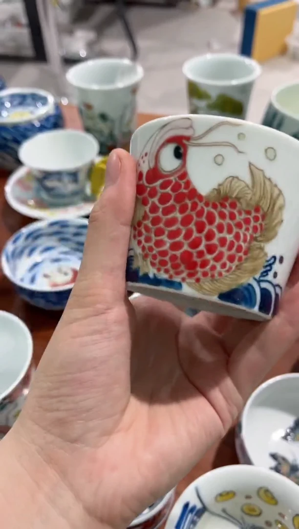 拙明院（福利价格）纯手绘冰桶杯