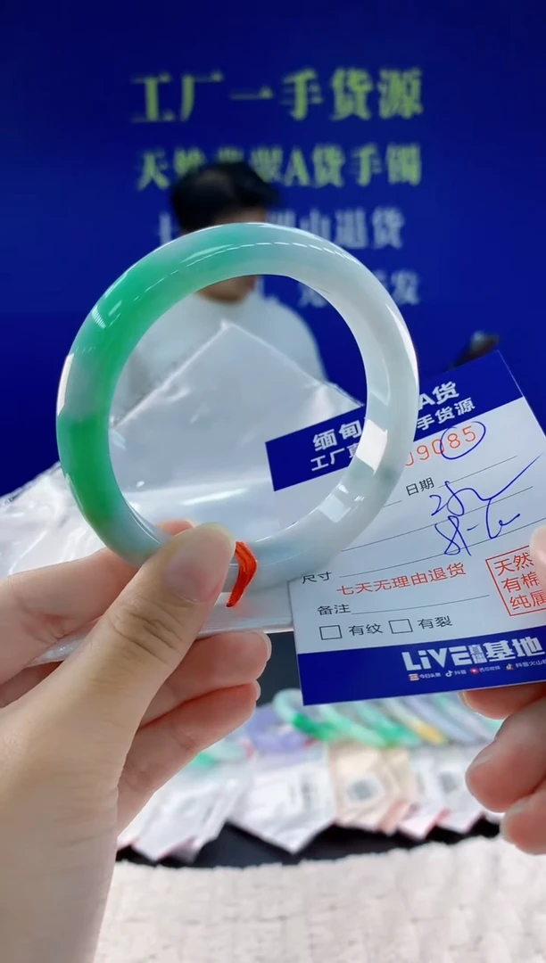 未镶嵌手镯翡翠85