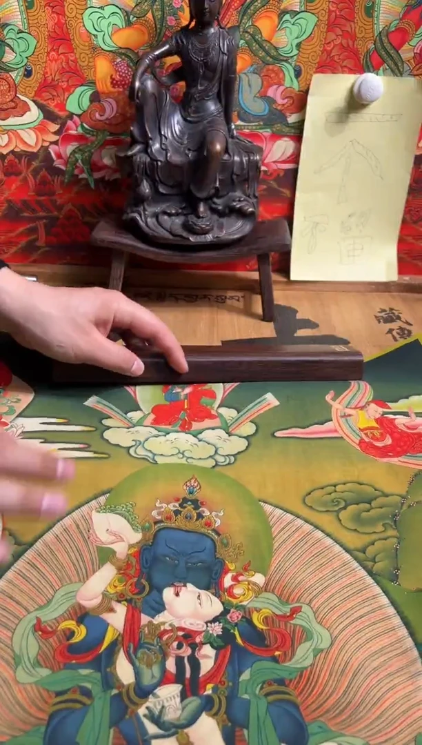 卷轴画卷轴画奥奥的唐卡