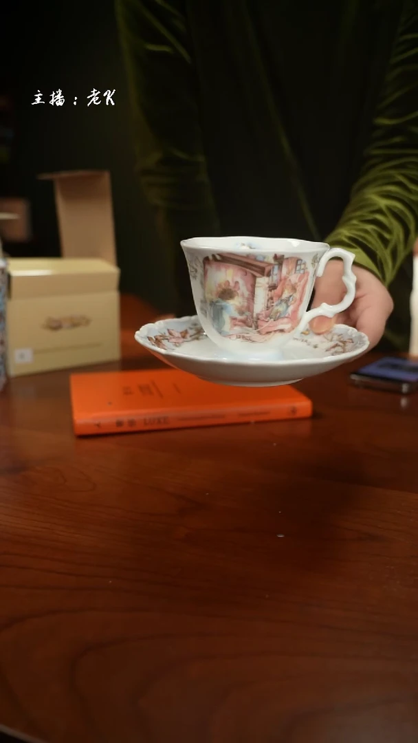 高端礼品（RD家）老鼠搬家系列单杯碟冬天款-TY